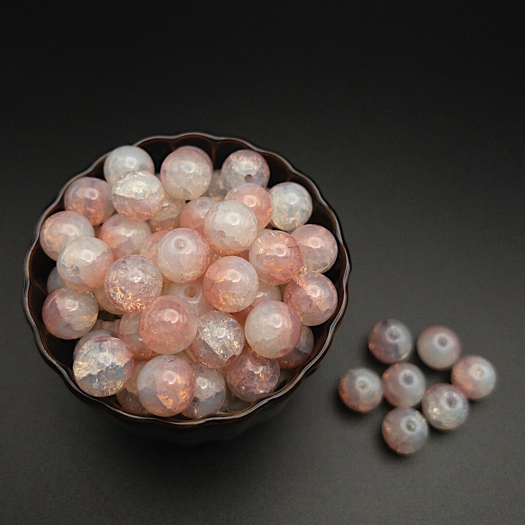 flasy-opalite-pink-opal-round-glass-beads-for-jewelry-making