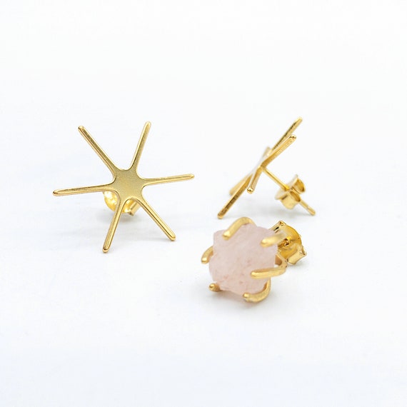 1 paio di orecchini da donna in argento Sterling 925 placcato