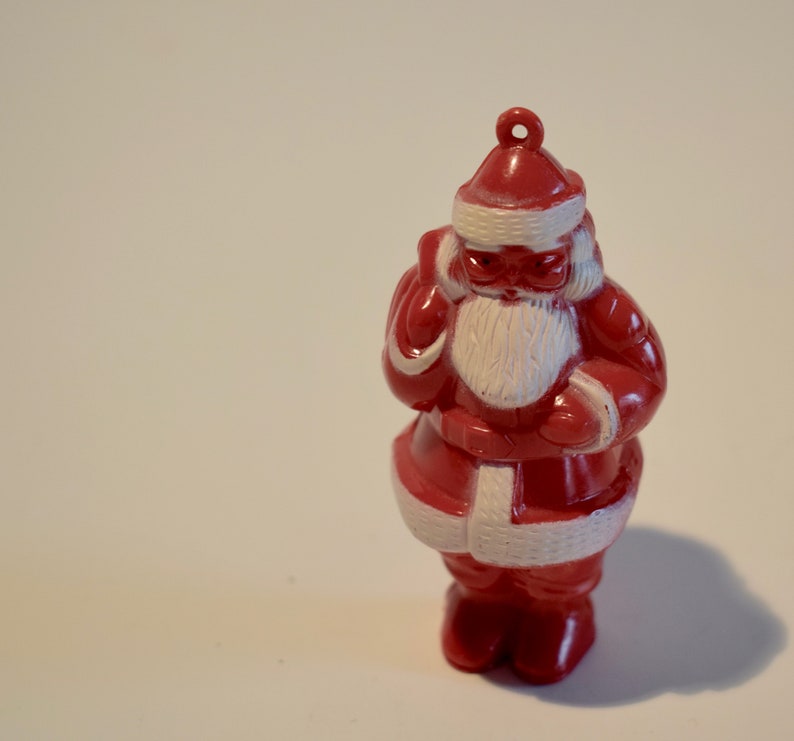 Plastic 1950/'s Santa
