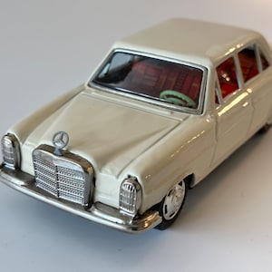 Mercede  Japanese, friction, tin, car.