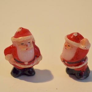 Small Santa Candles