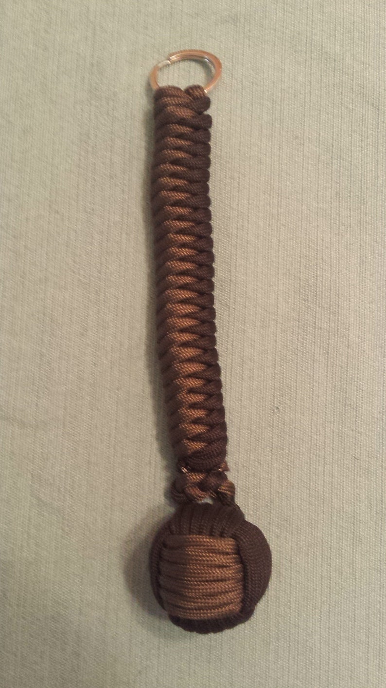 Monkey Fist Keychain, Large Etsy