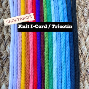 How to knit iCord the fast way! (Embellish Knit) 