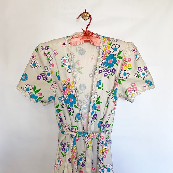 1960’s floral house coat