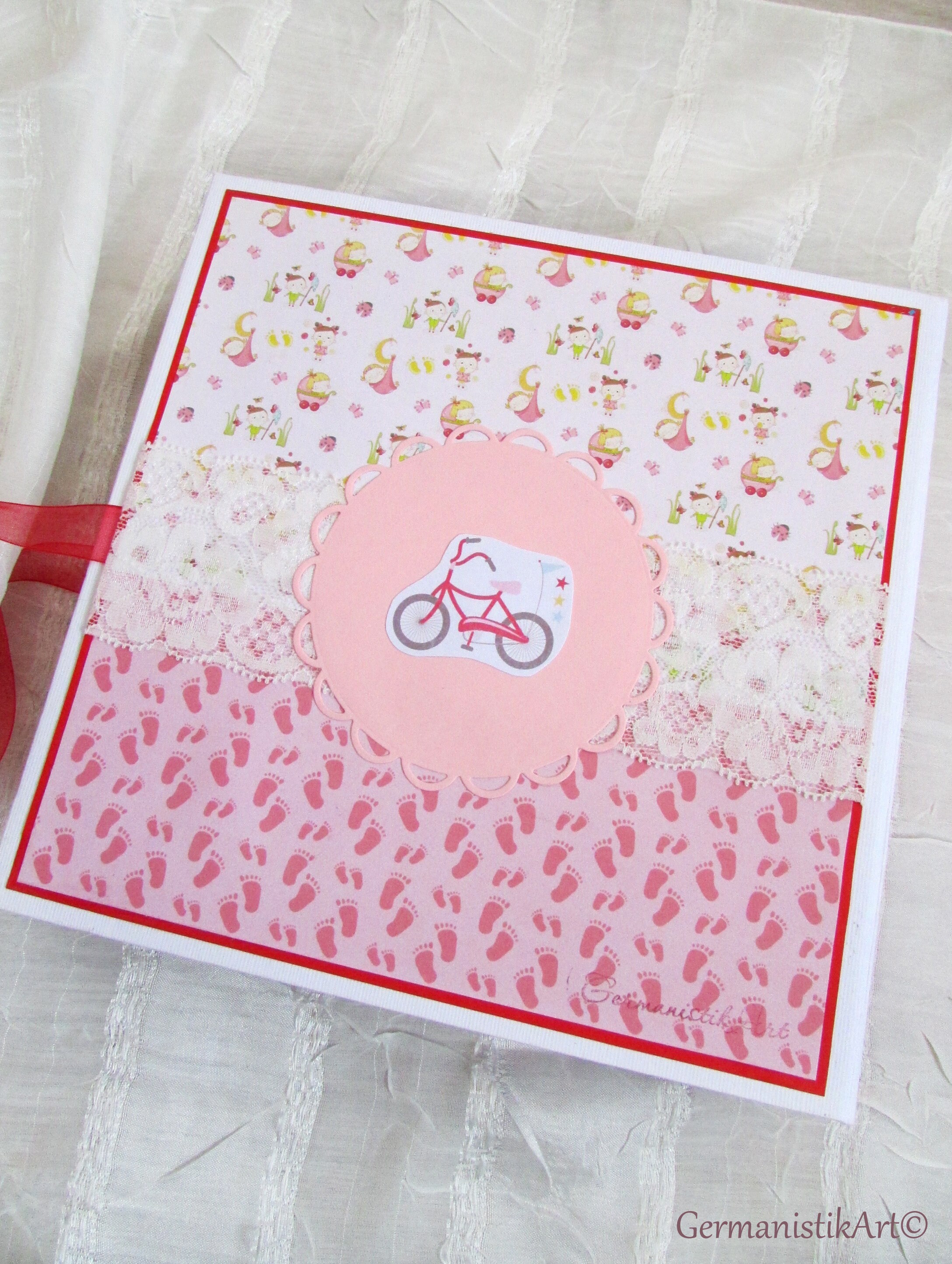 Baby scrapbook album baby book memory babyshower gift girl Etsy