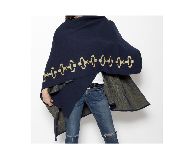 Eco Horse Bit Wrap In2green Luxury Clothing Recycled Cotton Etsy