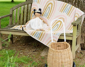 Baby Rainbow Throw