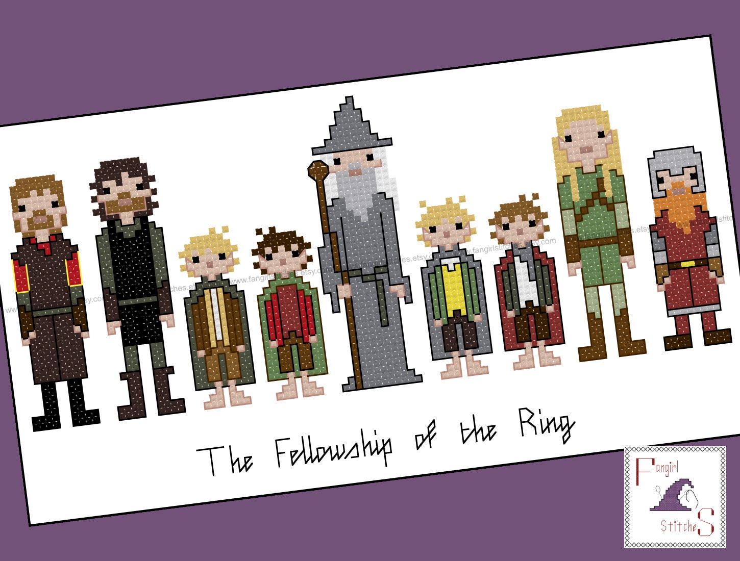 The Fellowship of the Ring the original Pixel People PDF 