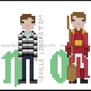 Unofficial HP Wizard World Alphabet cross stitch PDF Pattern INSTANT Download image 4