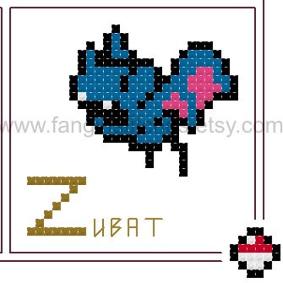 Pokémon Cross Stitch Kit by &. Charles David