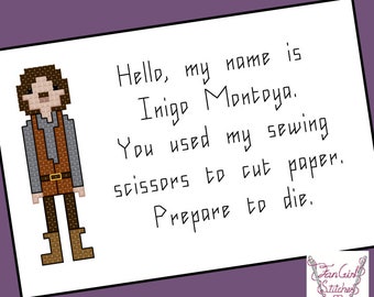 Inigo Montoya - Sewing Scissors - PDF pattern - INSTANT DOWNLOAD