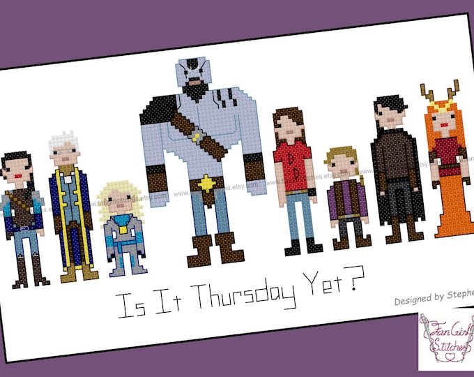 Critical Role Themed Cross Stitch - PDF Pattern - INSTANT Download