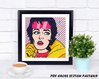 Unofficial Jubilee Counted Cross Stitch - Iconic Pop Art Imagery - PDF Pattern - INSTANT DOWNLOAD