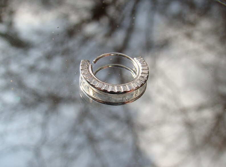 rook Minerva- septum Tribal septum helix earring Indian septum daith septum piercing cartilage hoop septum ring tragus Nose Hoop
