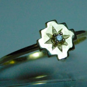 Gold und Diamanten Chackana Ring