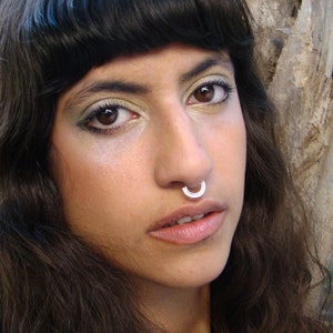Minerva- septum, septum piercing ,Tribal septum, Indian septum, septum ring, tragus, helix earring, Nose Hoop, rook, cartilage hoop, daith