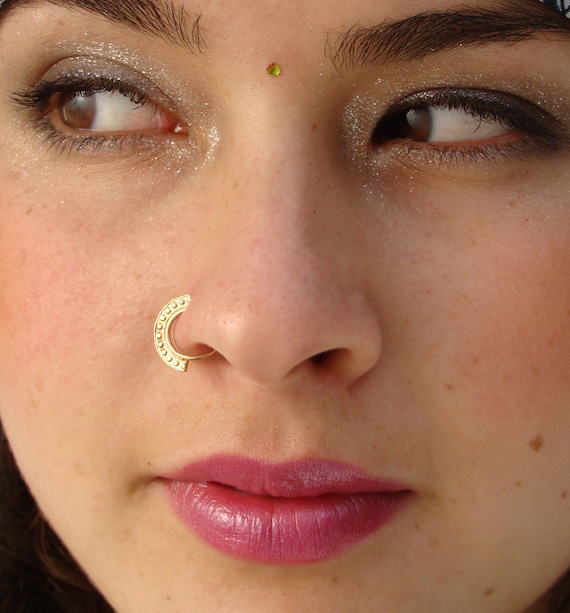 Big Nose Ring Designs - 13 Modern and Stunning Collection | Gold nose stud, Nose  jewelry, Nose ring jewelry