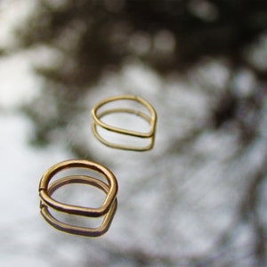 Gold nose piercing, Gold nose ring, septum ring, teardrop earring, Gold cartilage earring, Helix earring, tragus ring,  helix hoop, rook,
