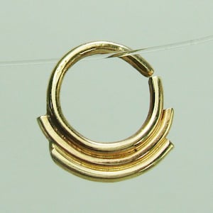 Tribal septum ring ,Gold Septum ring, septum piercing, septum ring, nose ring, Septum, tragus, septum jewelry, nose hoop , septum for him