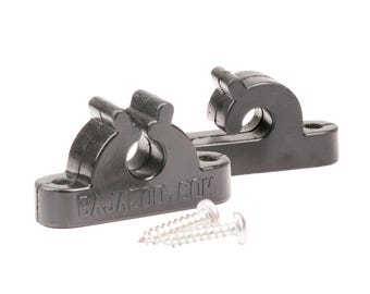 Marine Grade Rubber Rod Holders: A Pair of Small Claw or Hook Style - USA Made