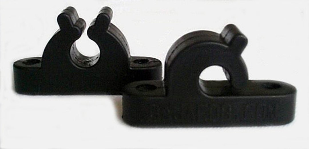 Marine Grade Professional Rubber Rod Holders Size Small. You Get a Pair of  Either Claw or Hook Style Rubber Rod Holders 