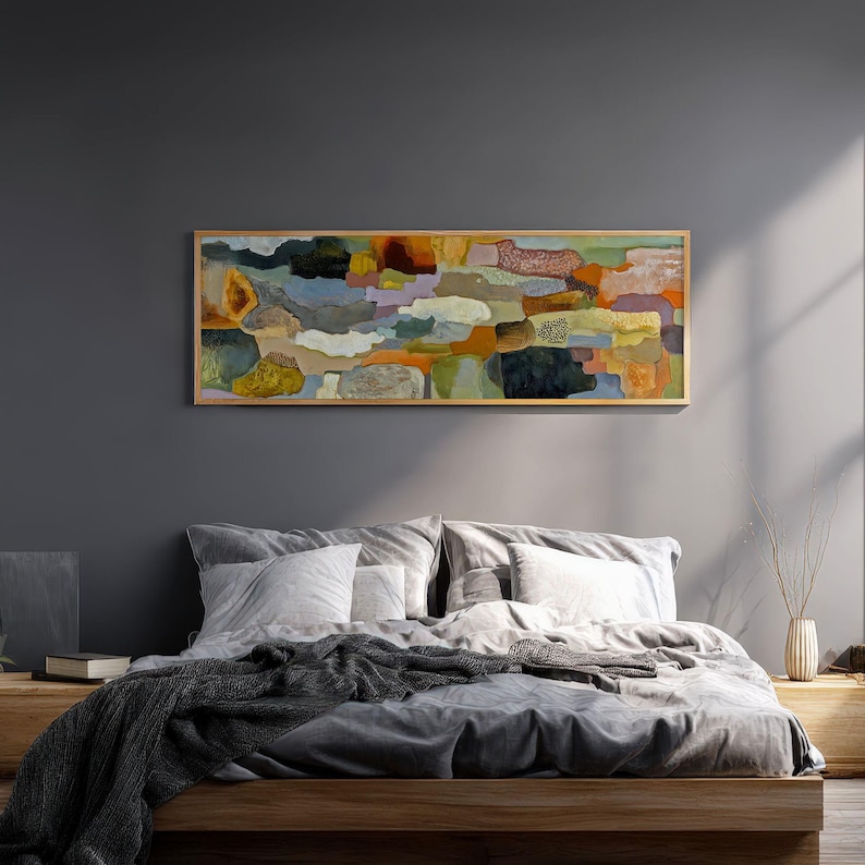 Mid-century Abstract Art Print, Large Modern Minimalist Wall Décor - Etsy