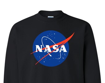 NASA Sweatshirt Grey Meatball Sweatshirt NASA Shirt | Etsy