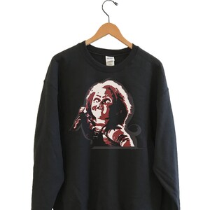 Chucky Sweatshirt - Bride of Chucky - Childs Play - Halloween Shirt - Horror Movie - 90s Movie