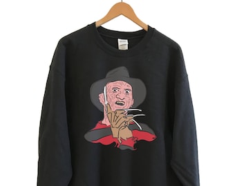 Freddy Kreuger Sweatshirt - A Nightmare on Elm Street - Jason Vorhees - Horror Movies - 90's Movies