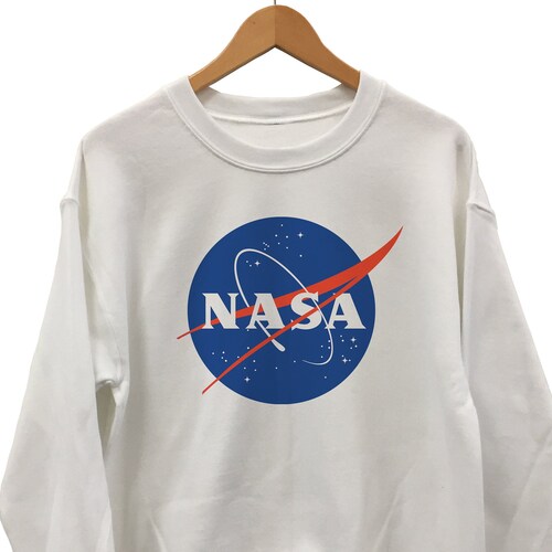 NASA Sweatshirt Grey Meatball Sweatshirt NASA Shirt - Etsy