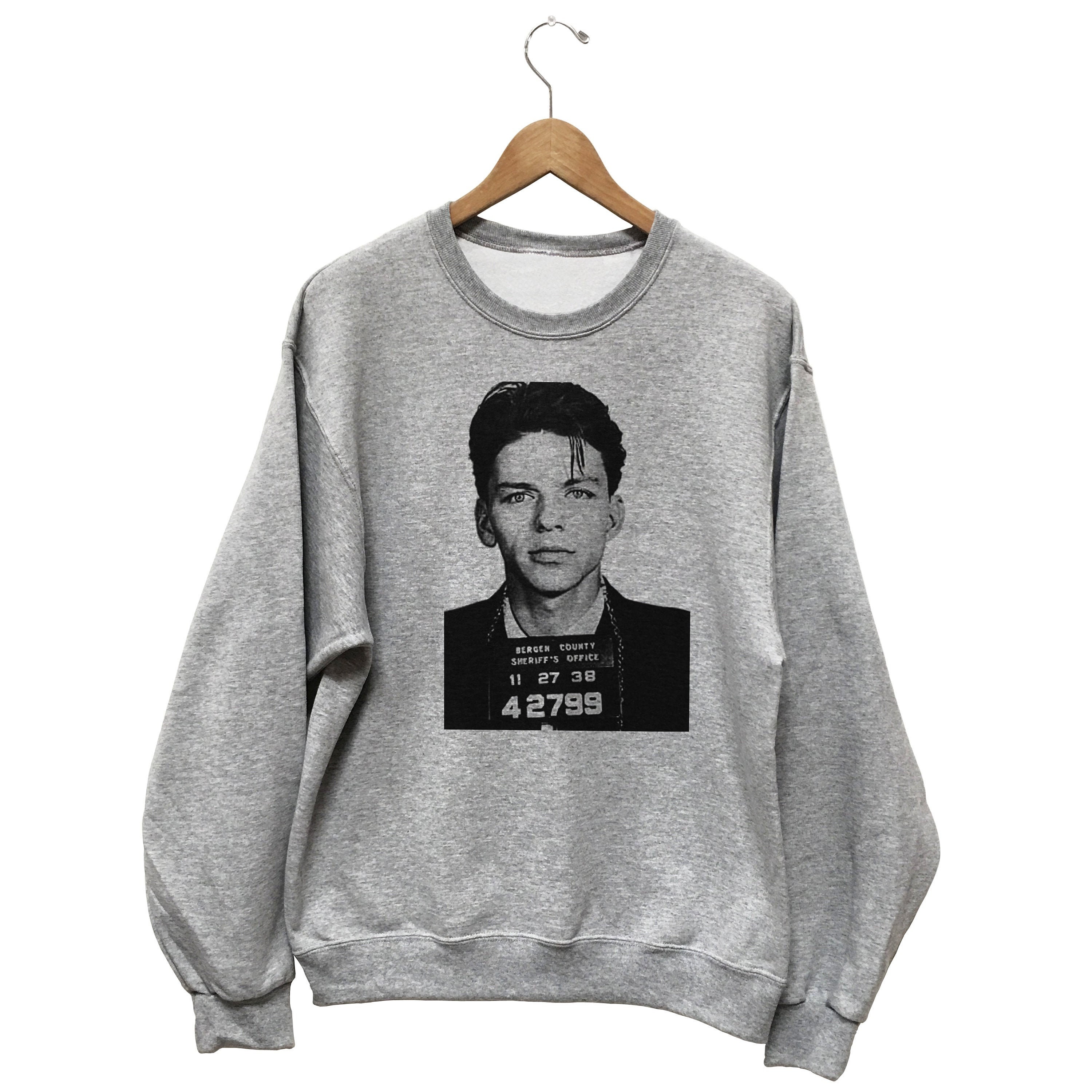Frank sinatra 2025 mugshot hoodie