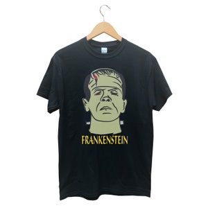 Koszulka Frankenstein Unisex - Bluza z kapturem na Halloween - Koszulki filmowe - Dracula - Koszulki z horrorem