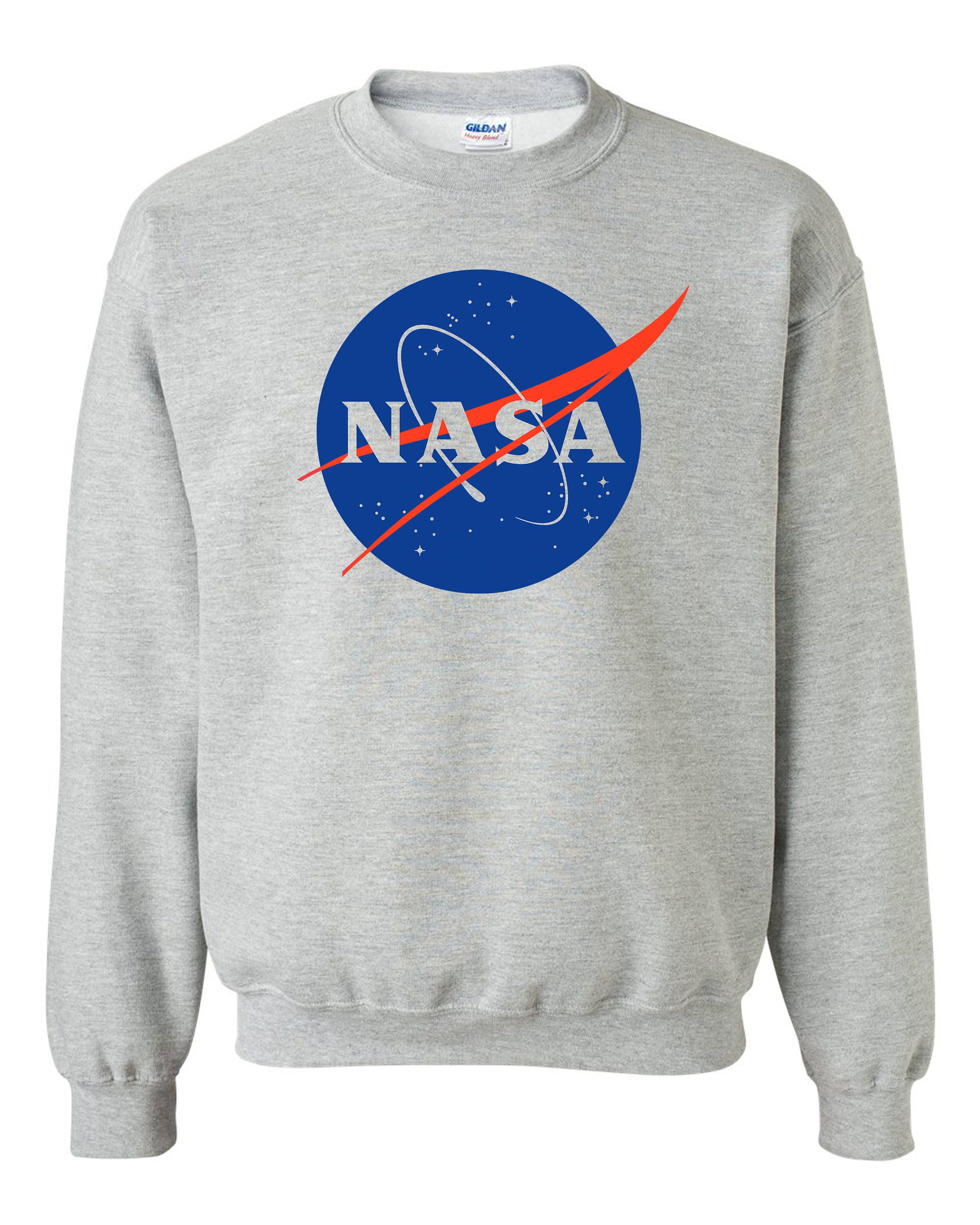 NASA Sweatshirt Grey Meatball Sweatshirt NASA Shirt | Etsy