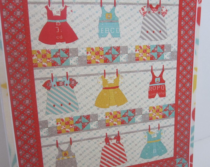 Wash Day Quilt Pattern by Coach House Designs Applique Dresses Etsy