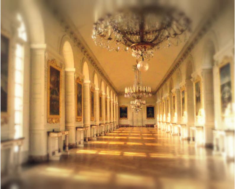 Versailles photography versailles home decor versailles art print versailles art photography gold versailles photo gold home decor GILDED image 1