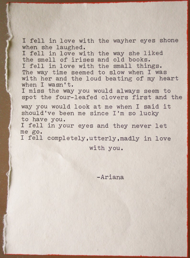 Love poem original poetry wedding vows art print love 
