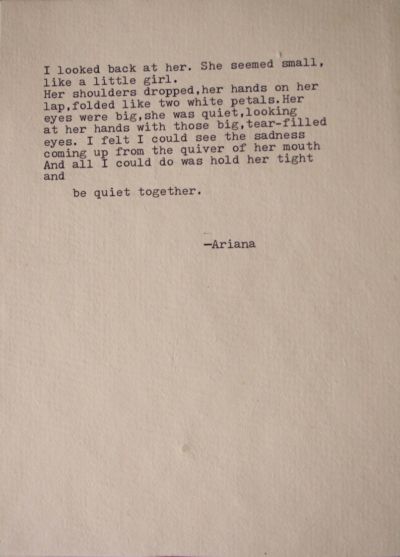 Poem Love Poem Love Poetry Romantic Poetry Original Poem Typewritten ...