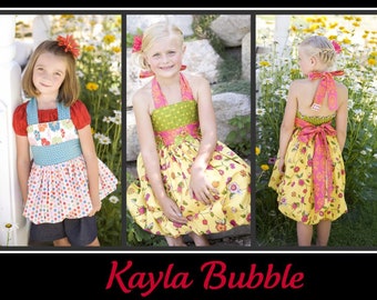 Izzy & Ivy Designs - Kayla Bubble Pattern - Top or Dress Options