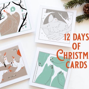 12 Days of Christmas Cards