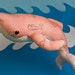 Whale plushie pattern, instant download