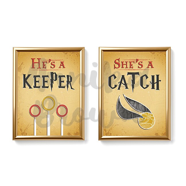He's A Keeper She's A Catch Instant Download