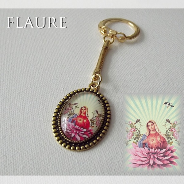 Porte-clefs "Vierge Marie"