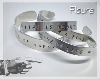 Bracelet "The music of happiness", bracelet, message bracelet, gift idea