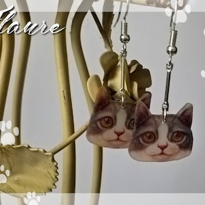Cat earrings