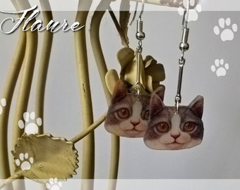 Cat earrings