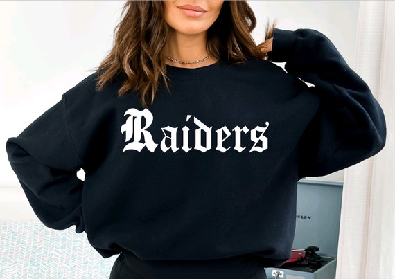 Raiders crew neck sweater sale