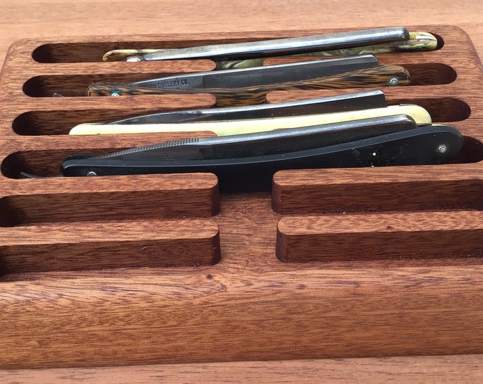 Straight Razor Landing Strips Display Rack - Etsy Canada