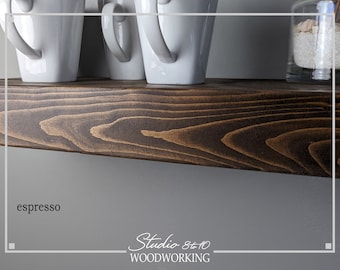 Custom Sizing - Long, Rustic Chunky Wood Shelves