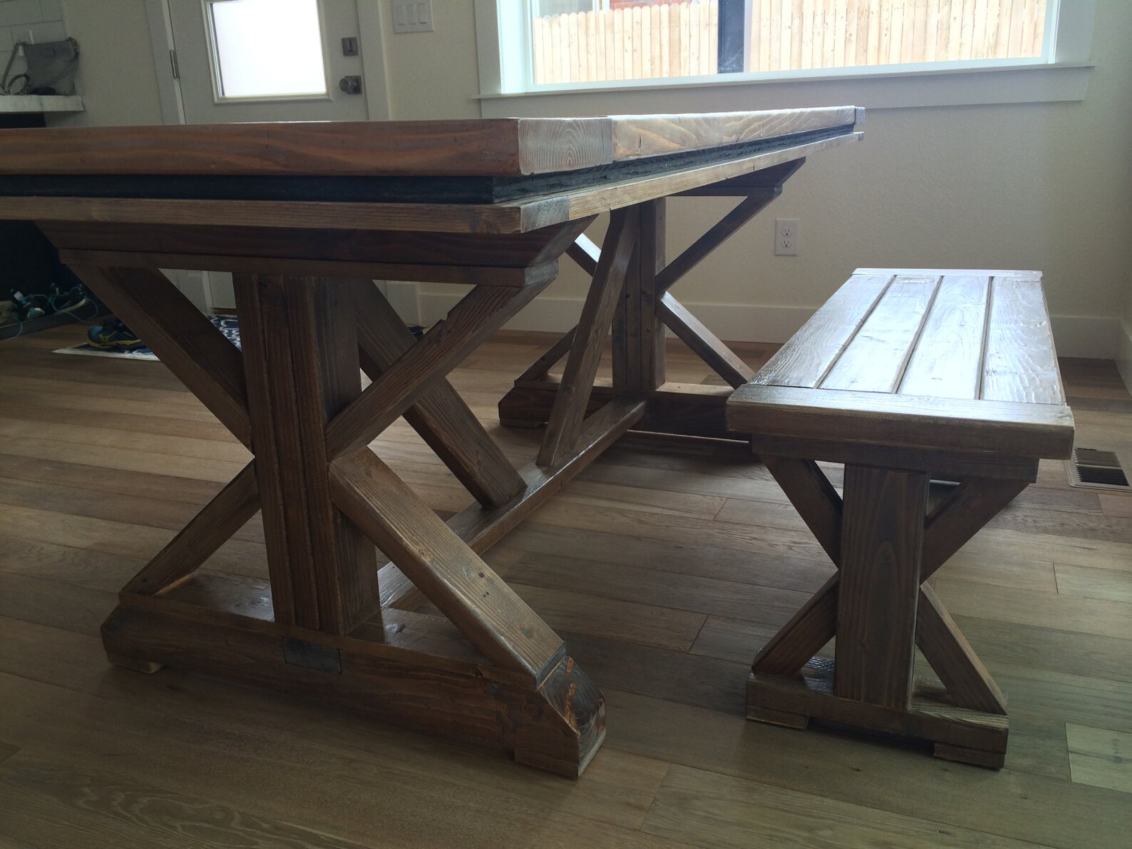 Farmhouse X Table Etsy
