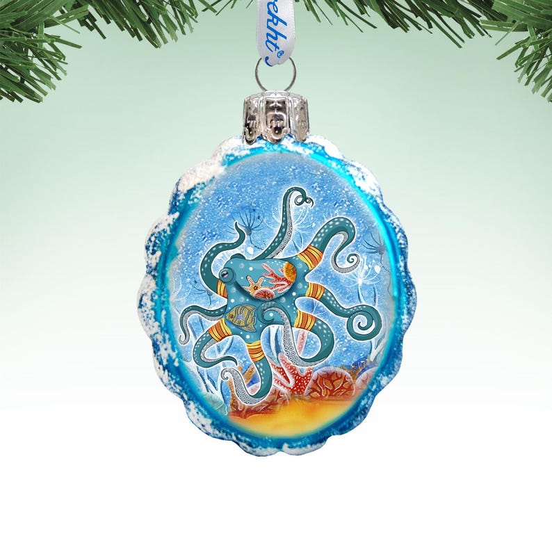 G. DeBrekht Octopus Ornament - Thumbnail 2